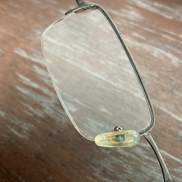 Dr. Dean Edell power +1.25 titanium half rim eyeglasses readers - Picture 9 of 15